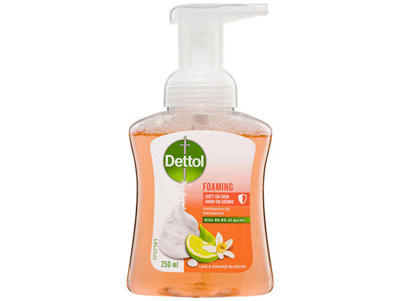 Dettol Foaming Antibacterial Hand Wash Lime and Orange 250ml