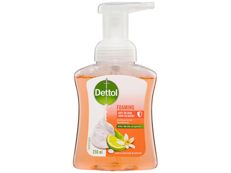 Dettol Foaming Antibacterial Hand Wash Lime and Orange 250ml