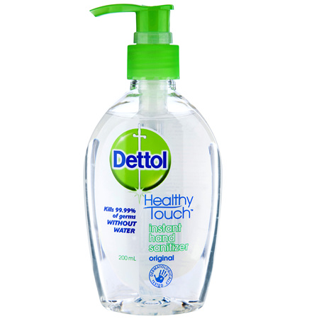 Dettol Healthy Touch Liquid Antibacterial Instant Hand Sanitiser 200mL