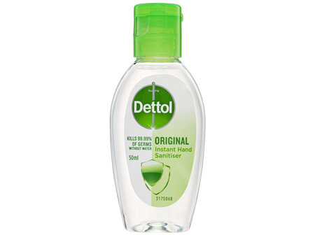 Dettol Healthy Touch Liquid Antibacterial Instant Hand Sanitiser 50mL