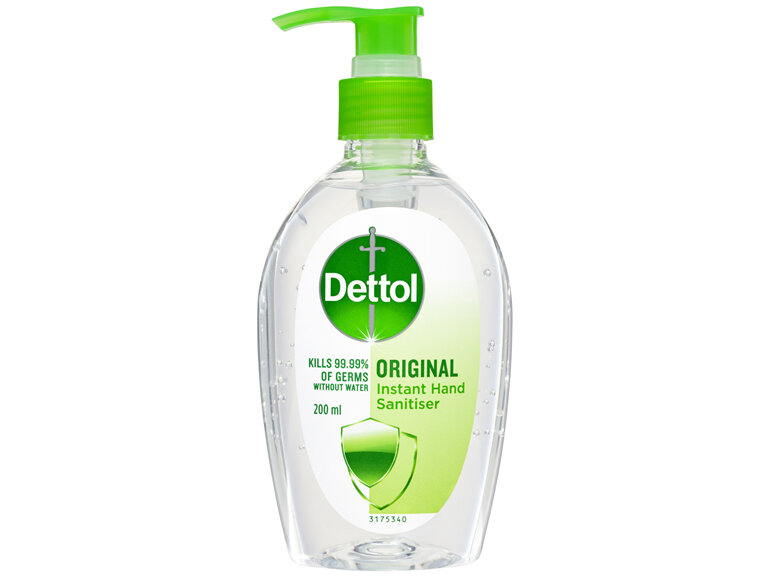 Dettol Healthy Touch Liquid Antibacterial Instant Hand Sanitiser 200mL