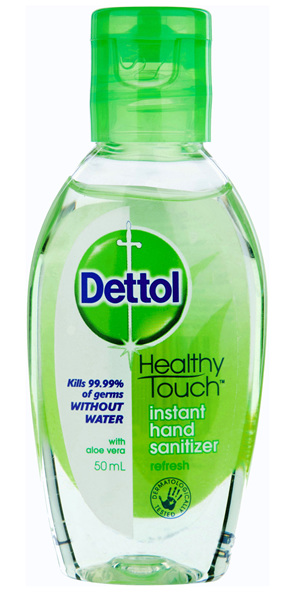 Dettol Healthy Touch Liquid Antibacterial Instant Hand Sanitiser Refresh 50mL