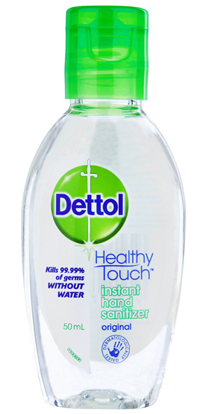 Dettol Healthy Touch Liquid Antibacterial Instant Hand Sanitiser 50mL