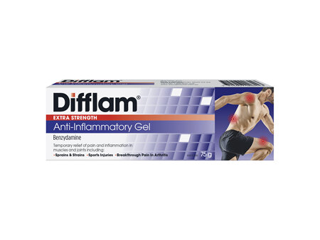 Difflam Extra Strength Anti-Inflammatory Gel 75g