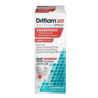 DIFFLAM Plus Sore Throat Spray 30ml