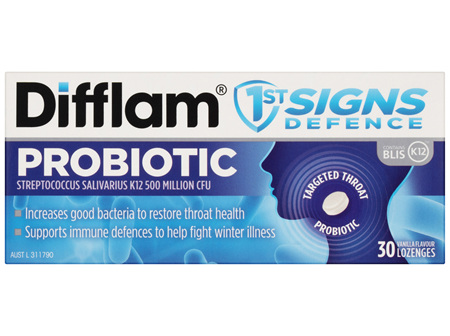 Difflam Probiotic Lozenges 30s