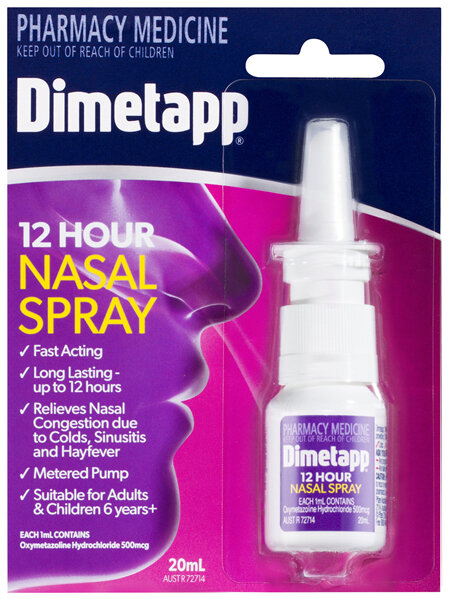 Dimetapp 12 Hour Nasal Spray 20mL