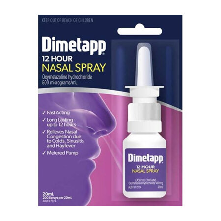 DIMETAPP 12Hr Nasal Spray 20ml