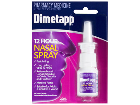 Dimetapp 12hrs Nasal Spray 20mL