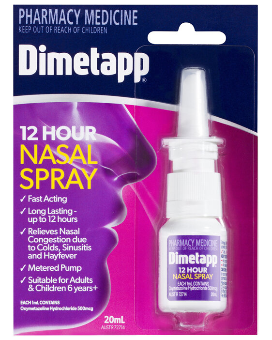 Dimetapp 12hrs Nasal Spray 20mL