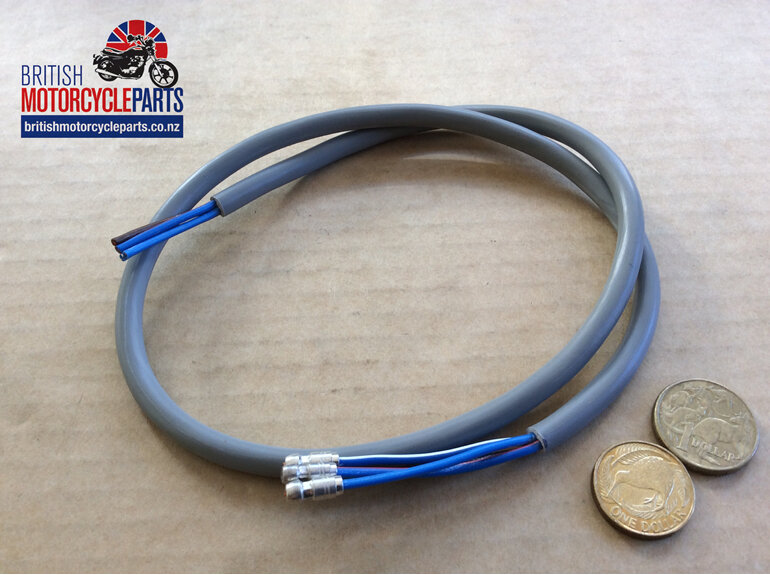 Dip & Horn 4 Wire Grey Moulded - UK - British Motorcycle Parts Ltd - Auckland NZ