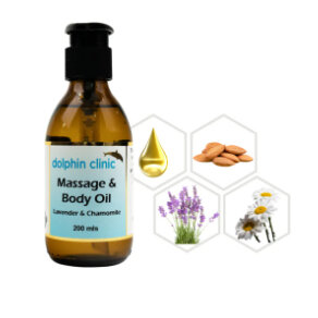 DOLPHIN Lavender & Chamomile Massage Oil 200ml