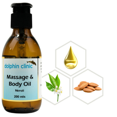 DOLPHIN Neroli Massage & Body Oil 200ml