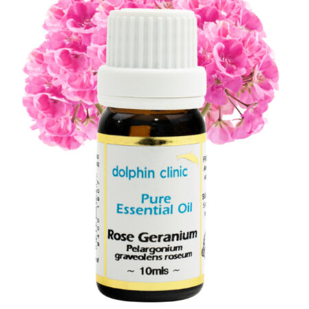 DOLPHIN Rose Geranium Essential Oil 10ml