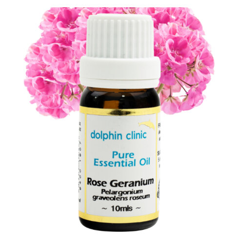 DOLPHIN Rose Geranium Essential Oil 10ml