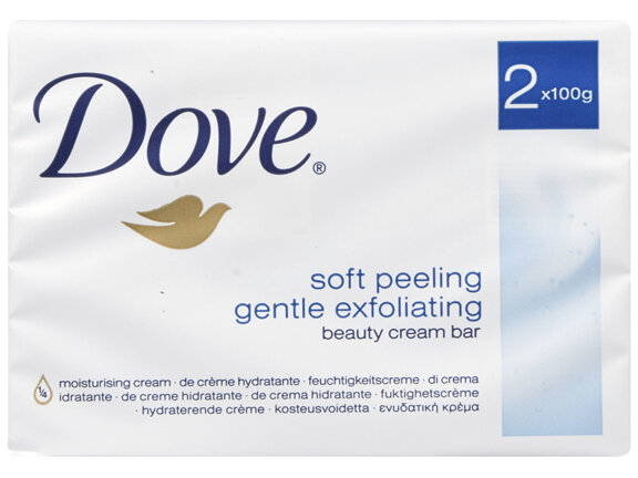 Dove Beauty Bar Soft Peeling Exfoliating 200g