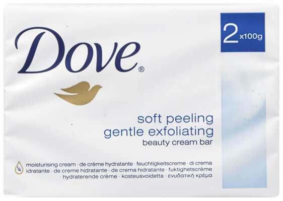 Dove Beauty Bar Soft Peeling Exfoliating 200g