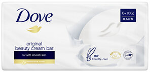 DOVE Beauty Cream Bar Original Soap 600 GR 6 Bars