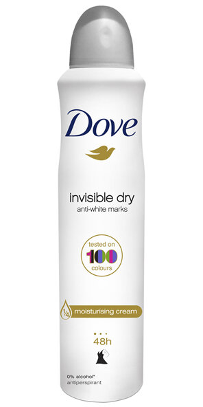 DOVE Go Fresh Antiperspirant Deodorant Invisible Dry for up to 48 hour protection 250mL 1