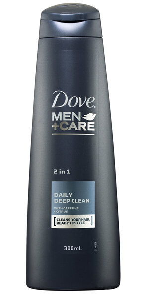 Dove Hair Shampoo Daily Deep Clean 2 in 1 300ml