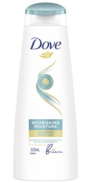 Dove Nourishing Moisture Shampoo for Dry Hair with Pro Moisture Complex  320ml