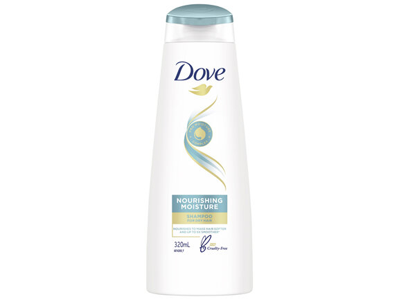 Dove Nourishing Moisture Shampoo for Dry Hair with Pro Moisture Complex  320ml