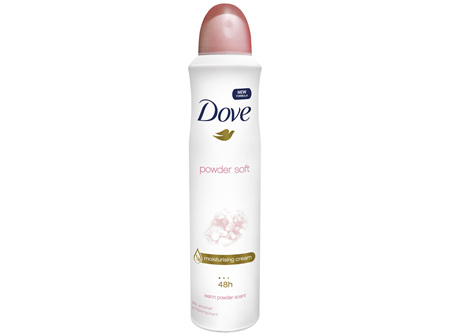 Dove Women Antiperspirant Aerosol Deodorant Powder Soft 250ml