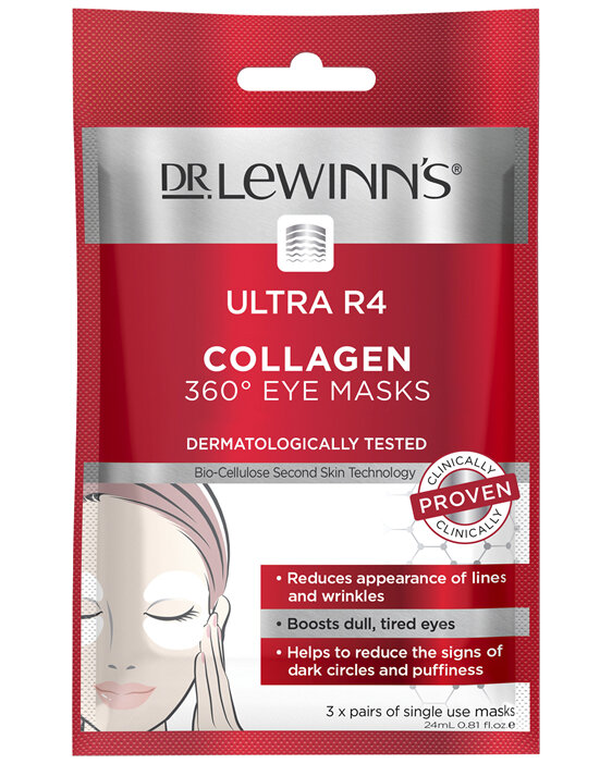 Dr. LeWinn's Ultra R4 Collagen 360° Eye Masks 3pk
