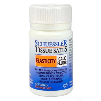 Dr Sch. Calc Fluor 6X T/Salt 125tab