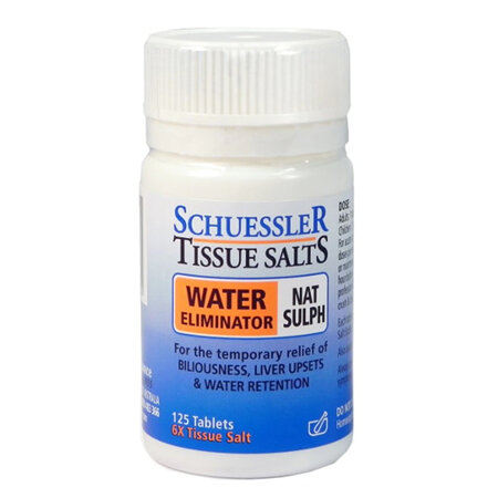 Dr Sch. Nat Sulph 6X T/Salt 125tab