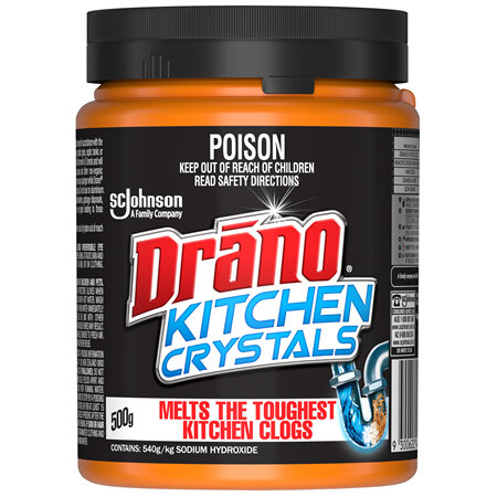 Drano Crystal Drain Cleaner 500g