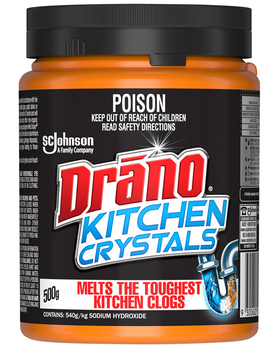 Drano Crystal Drain Cleaner 500g