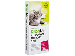 DRONTAL ALL WORMER CAT 6KG 2 PACK
