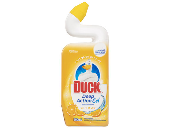 Duck Deep Action Gel Toilet Cleaner Citrus 500mL