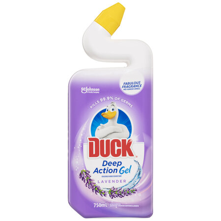 Duck Deep Action Gel Toilet Cleaner Lavender 750mL