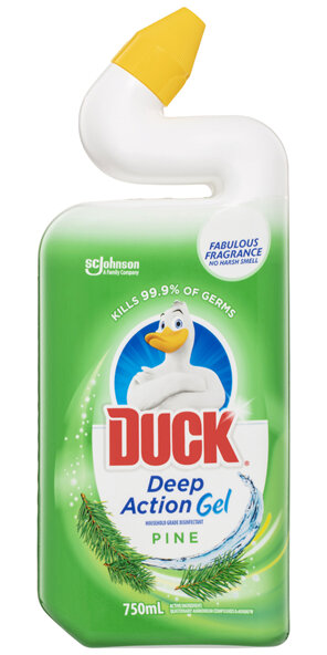 Duck Deep Action Gel Toilet Cleaner Pine 750mL