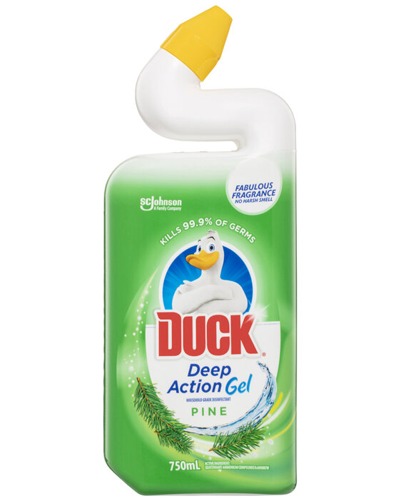 Duck Deep Action Gel Toilet Cleaner Pine 750mL