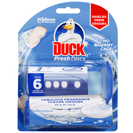 Duck Fresh Discs Toilet Cleaner Marine