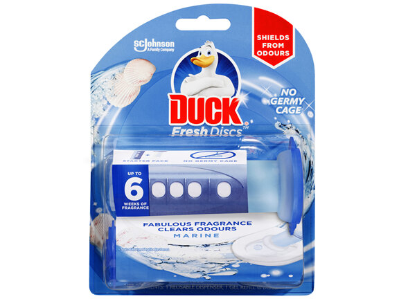 Duck Fresh Discs Toilet Cleaner Marine