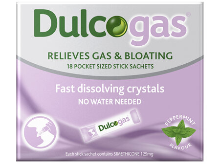 Dulcogas Sachets 18 Pack