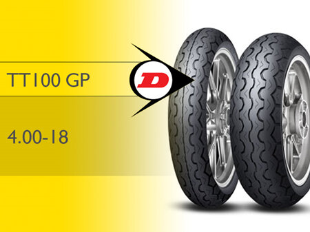 Dunlop TT100GP Tyre 400-18