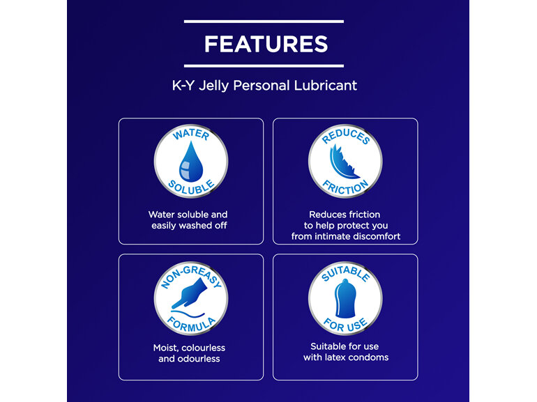 Durex K-Y Jelly Personal Lubricant Gel 100g