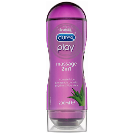Durex Play Massage 2 in 1 Gel Intimate Lubricant Aloe Vera 200mL
