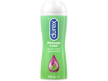 Durex Play Massage 2 in 1 Gel Intimate Lubricant Aloe Vera 200mL