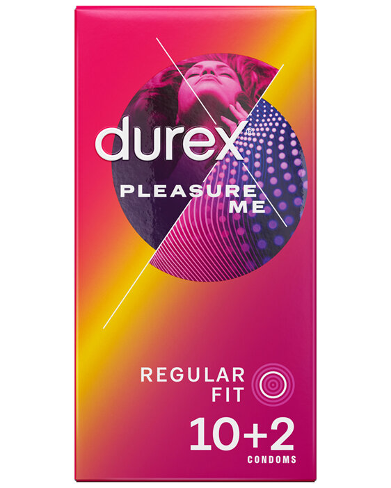 Durex Pleasure Me Condoms 10pk