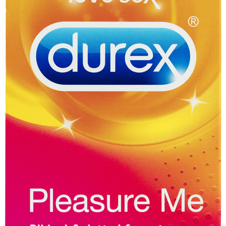 Durex Pleasure Me Condoms Ribbed Dotted 10 Pack