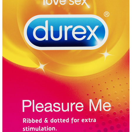 Durex Pleasure Me Condoms Ribbed Dotted 30 Pack