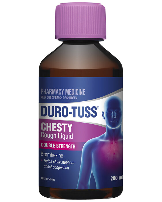 DURO-TUSS Chesty Cough Liquid Double Strength 200mL