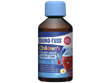 DURO-TUSS Children's Cough Liquid Night-Time 200mL