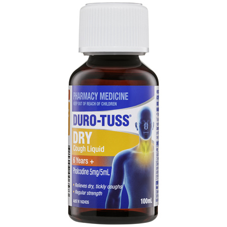 DURO-TUSS Dry Cough Liquid 6 Years+ 100mL